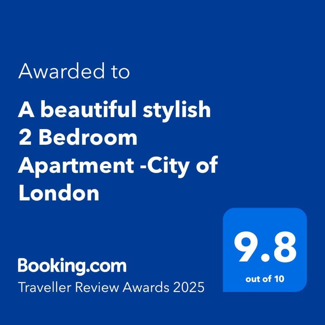 A Beautiful Stylish 2 Bedroom Apartment -City Of London Londres Exterior foto